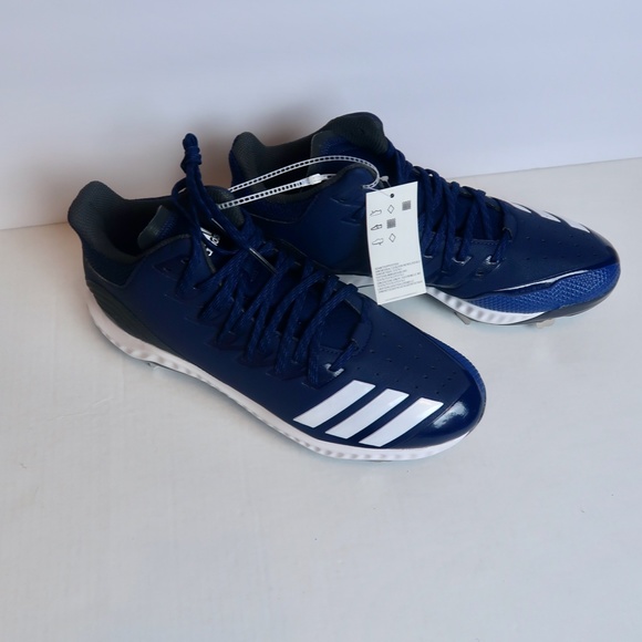 NWT ADIDAS ICON BOUNCE CLEATS MEN'S 11.5 - Picture 3 of 8